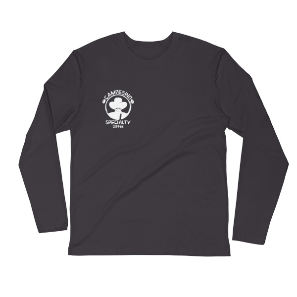 Long Sleeve Fitted Crew - Next Level Material - Campesino Logo